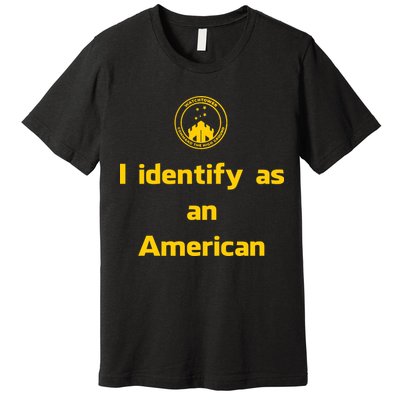 I Identify As An American Watchtower Command The High Ground Premium T-Shirt