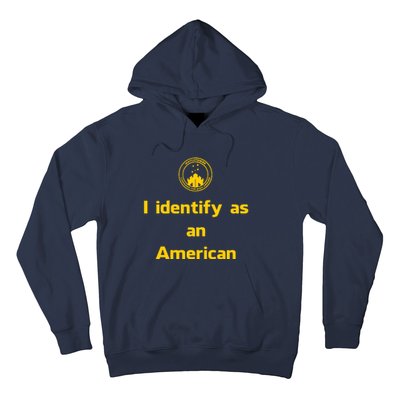 I Identify As An American Watchtower Command The High Ground Hoodie