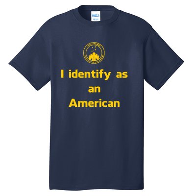 I Identify As An American Watchtower Command The High Ground Tall T-Shirt