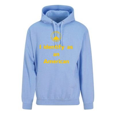 I Identify As An American Watchtower Command The High Ground Unisex Surf Hoodie