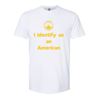 I Identify As An American Watchtower Command The High Ground Softstyle CVC T-Shirt