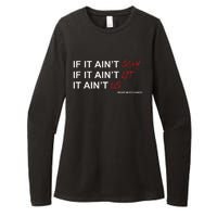 If It Aint Sexy If It Aint Lit It Aint Us Womens CVC Long Sleeve Shirt