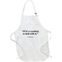 If ItS A Symbol To Hell With It Full-Length Apron With Pockets