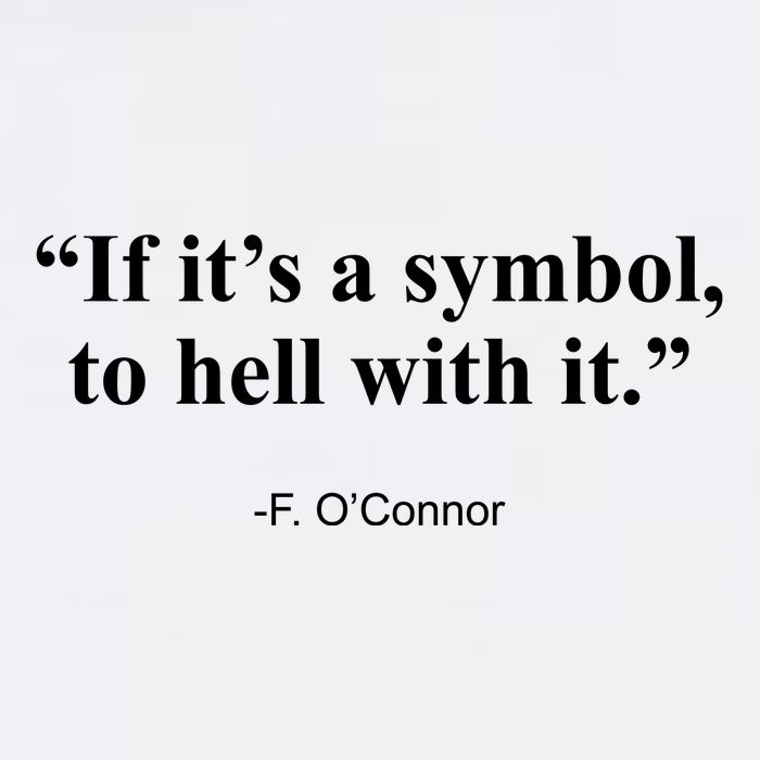 If ItS A Symbol To Hell With It Full-Length Apron With Pockets