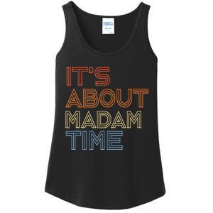 ItS Is About Madam Time Ladies Essential Tank