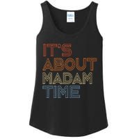 ItS Is About Madam Time Ladies Essential Tank