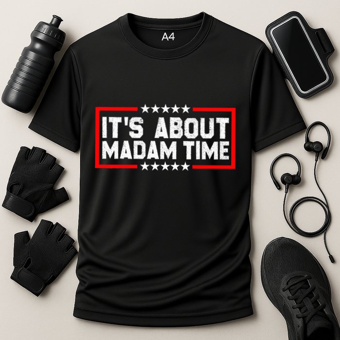 ItS Is About Madam Time Cooling Performance Crew T-Shirt