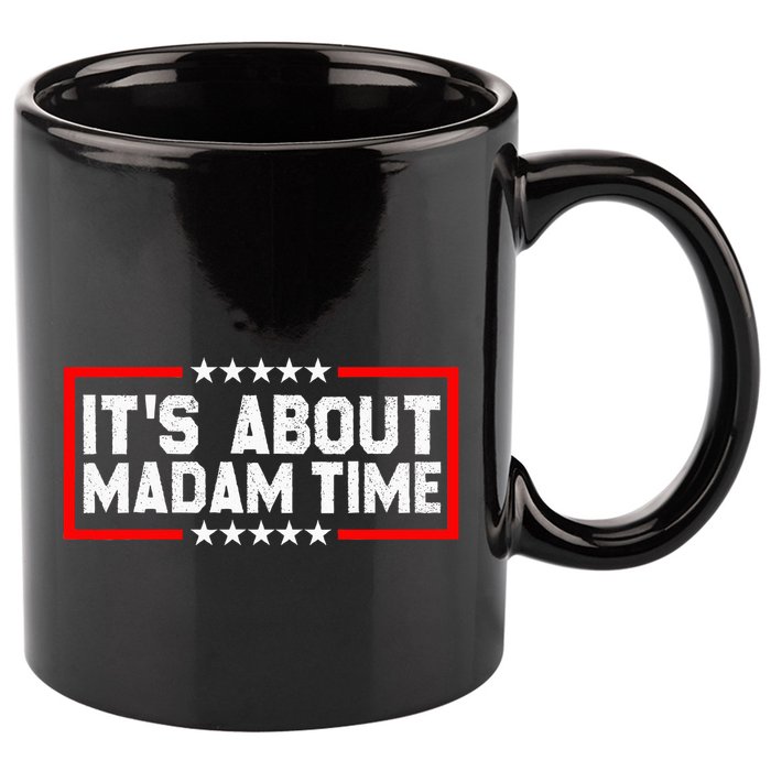 ItS Is About Madam Time 11oz C Handle Ceramic Mug