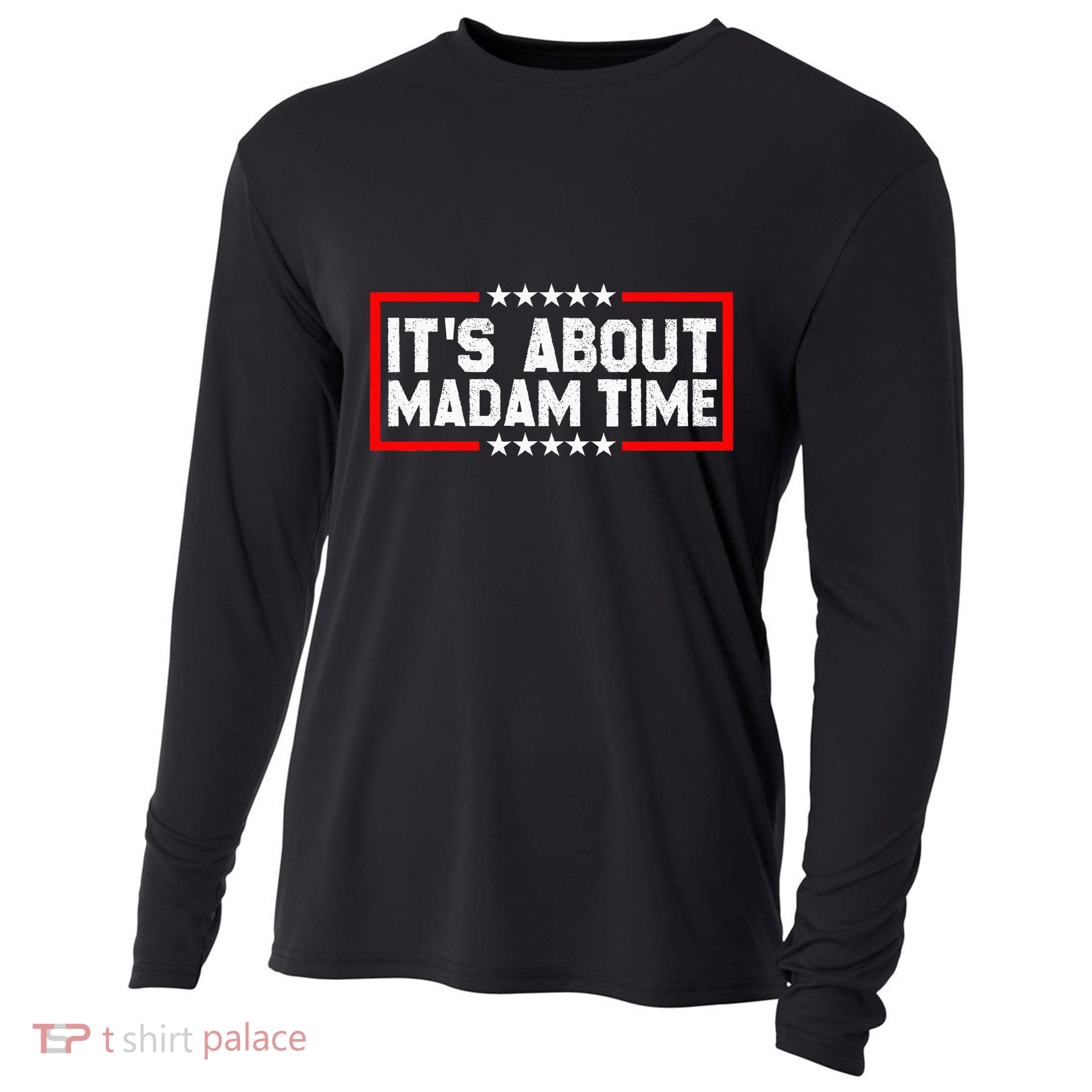 ItS Is About Madam Time Cooling Performance Long Sleeve Crew