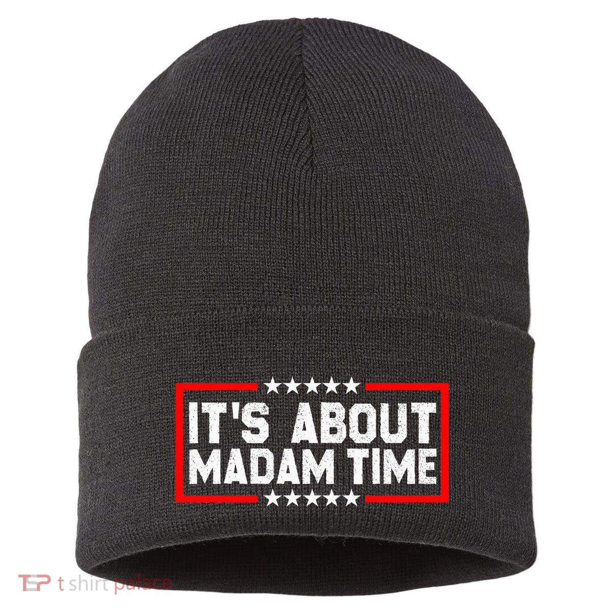 ItS Is About Madam Time Sustainable Knit Beanie
