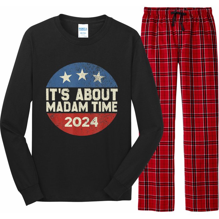 ItS Is About Madam Time Long Sleeve Pajama Set