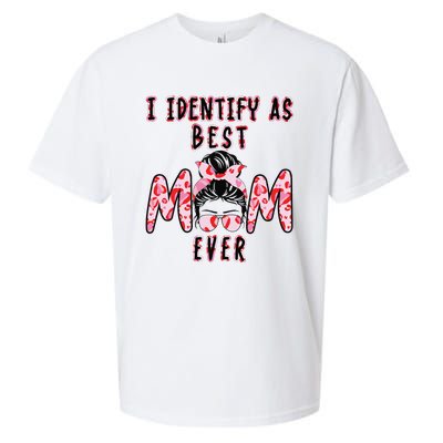 I identify as Best Mom Ever Gift for wo Mothers Day Sueded Cloud Jersey T-Shirt