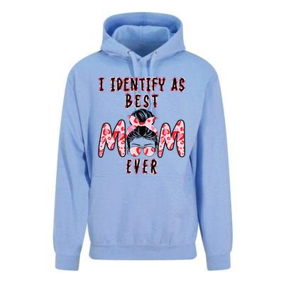 I identify as Best Mom Ever Gift for wo Mothers Day Unisex Surf Hoodie