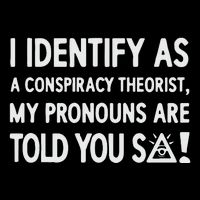 I Identify As A Conspiracy Theorist My Pronouns Are Told You So Wool Snapback Cap