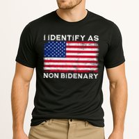 I Identify As Non Bidenary Patriot American Flag 4th Of July Cooling Performance Crew T-Shirt