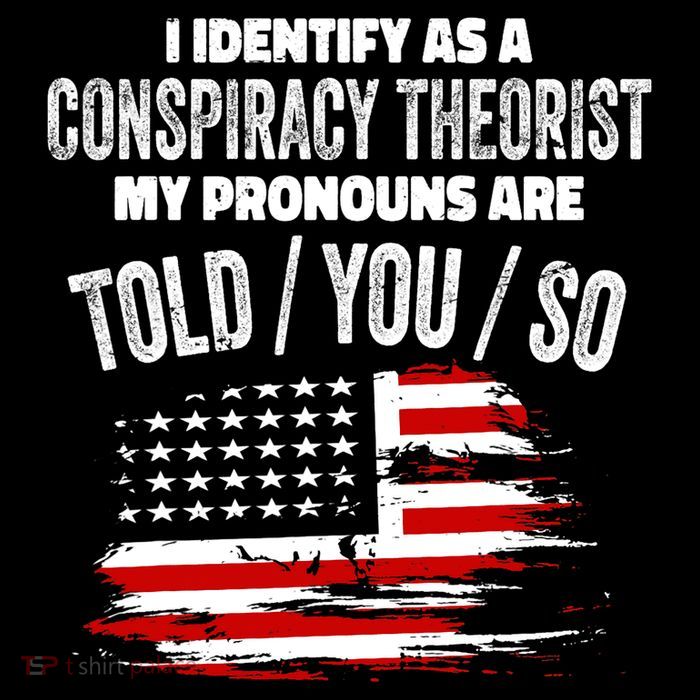 I Identify As A Conspiracy Theorist Pronouns Are Told You So Metallic Star Ornament