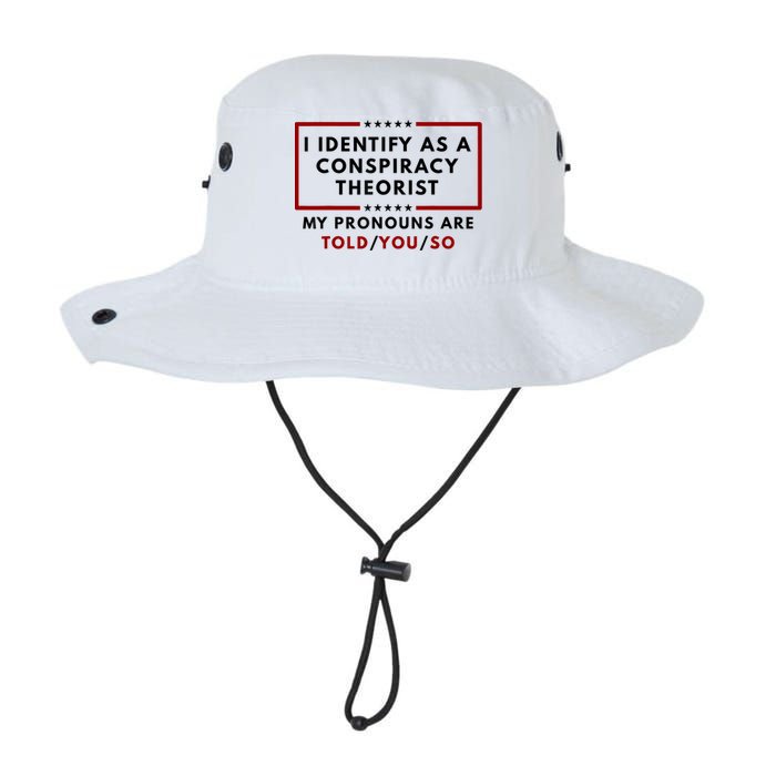 I Identify As A Conspiracy Theorist My Pronouns Are Told Bucket Hat