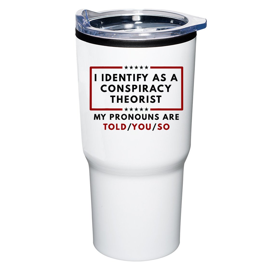 I Identify As A Conspiracy Theorist My Pronouns Are Told Tumbler