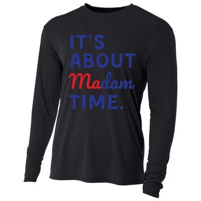 Its Is About Madam Time Cooling Performance Long Sleeve Crew