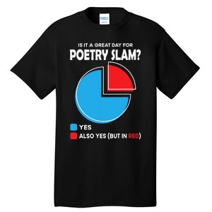 Is It A Great Day For Poetry Slam Tall T-Shirt