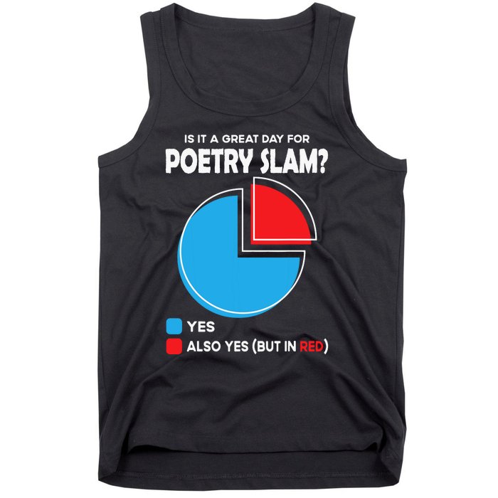 Is It A Great Day For Poetry Slam Tank Top