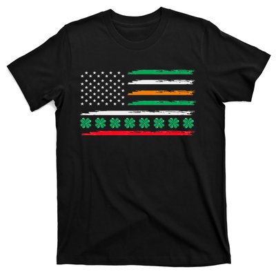 Irish Italian American Flag Ireland Pride Heritage T-Shirt