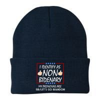 I Identify As Non Bidenary Funny My Pronouns Are FJB Lets Go Brandon Beanie