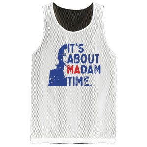 Its Is About Madam Time Election 2024 Harris Funny Mesh Reversible Basketball Jersey Tank