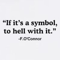 If ItS A Symbol To Hell With It Full-Length Apron With Pockets
