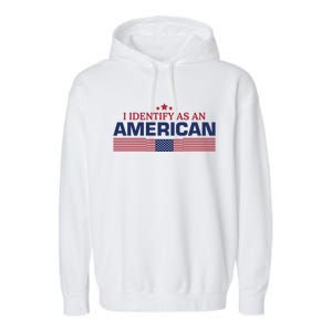 I Identify As An American Garment-Dyed Fleece Hoodie