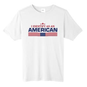 I Identify As An American Tall Fusion ChromaSoft Performance T-Shirt