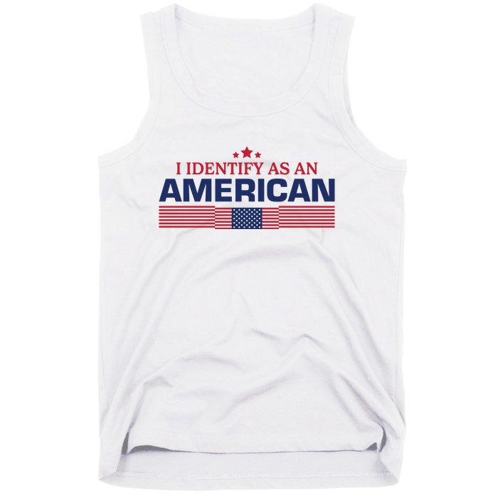 I Identify As An American Tank Top