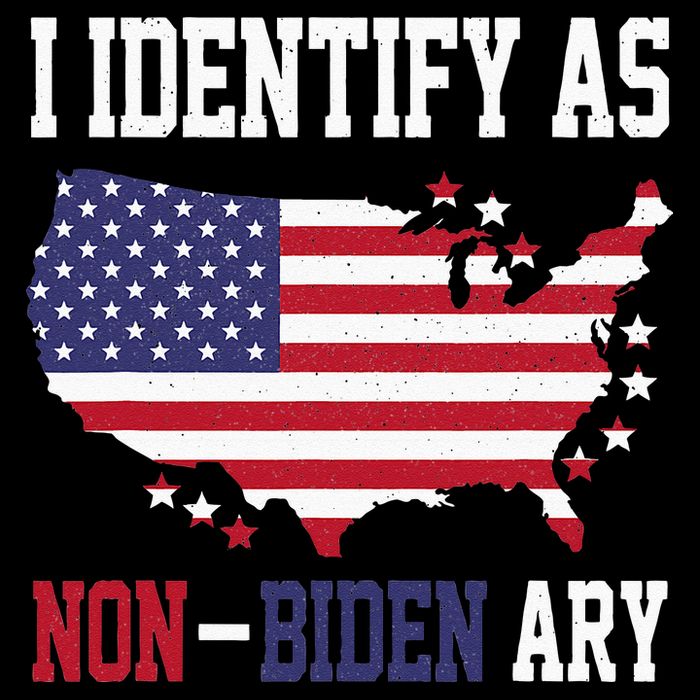 I Identify As Non Biden Amy America Flag Apparel Impact Tech Backpack