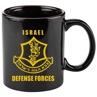 IDF Israeli Army. Israel Defense Force Small Logo 11oz C Handle Ceramic Mug