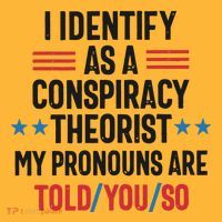 I Identify As A Conspiracy Theorist My Pronouns Are Told You So Sustainable Knit Beanie