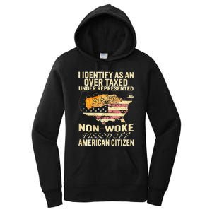 I Identify As An Over Taxed Under Women's Pullover Hoodie