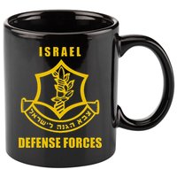 Idf Israeli Army Israel Defense Force Small Logo 11oz C Handle Ceramic Mug
