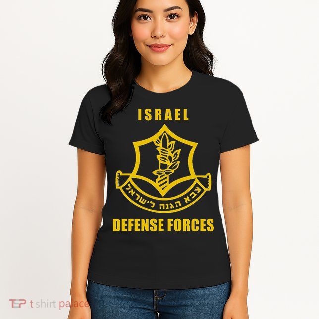Idf Israeli Army Israel Defense Force Small Logo Women's T-Shirt