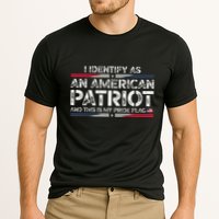 I Identify As An American Patriot Cooling Performance Crew T-Shirt