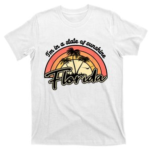 I'm In A State Of Sunshine Florida Beach Sun T-Shirt