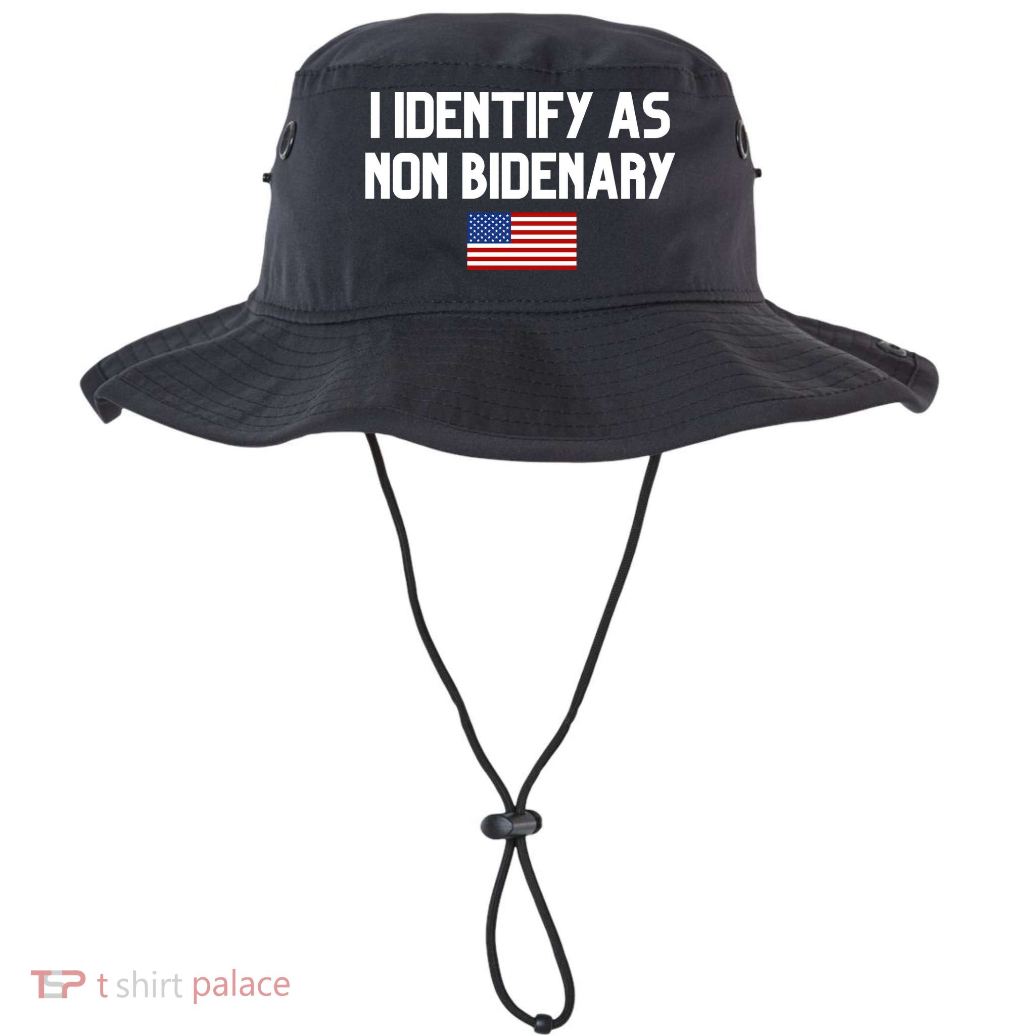I Identify As Non Bidenary Bucket Hat