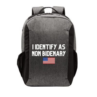 I Identify As Non Bidenary Vector Backpack