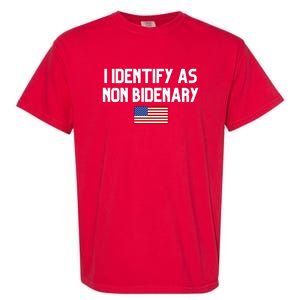 I Identify As Non Bidenary Garment-Dyed Heavyweight T-Shirt