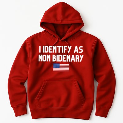 I Identify As Non Bidenary Hoodie