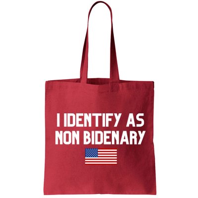 I Identify As Non Bidenary Bag