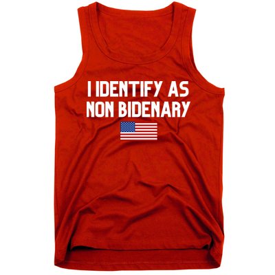 I Identify As Non Bidenary Tank Top