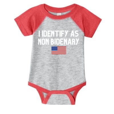I Identify As Non Bidenary Infant Baby Jersey Bodysuit