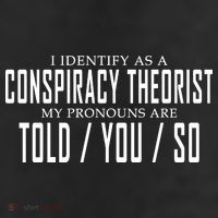 I Identify As A Conspiracy Theorist Cool Comfort Performance Bucket Hat