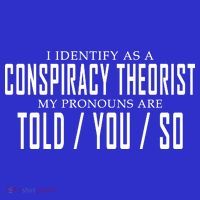 I Identify As A Conspiracy Theorist Zip Tote Bag