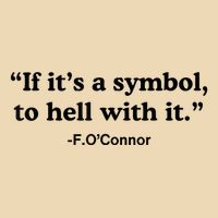 If ItS A Symbol To Hell With It Drawstring Bag